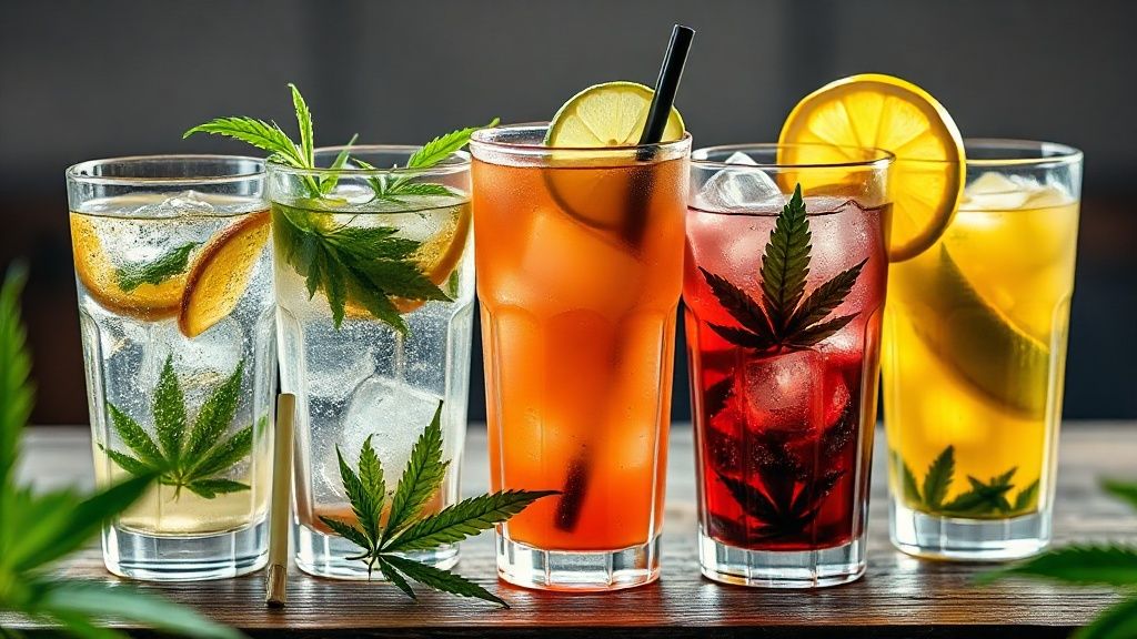 cannabis infused drinks