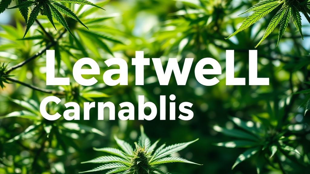 leafwell launches cannabis care program